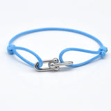 Bracelet Bambou Fer à Cheval Tressé Ajustable