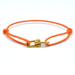 Bracelet Bambou Fer à Cheval Tressé Ajustable