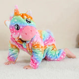 Pyjama Kigurumi "Licorne Arc-en-Ciel"