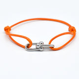 Bracelet Bambou Fer à Cheval Tressé Ajustable