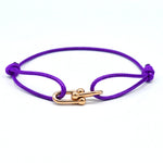 Bracelet Bambou Fer à Cheval Tressé Ajustable