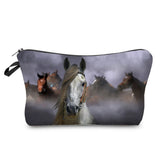 Trousse de Maquillage Cheval "Crépuscule Doré"