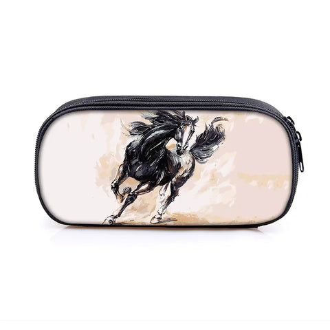 TROUSSE CHEVAL NOIR ARTISTIQUE