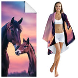 Serviette de Plage Cheval