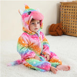 Pyjama Kigurumi "Licorne Arc-en-Ciel"