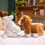 Peluche Cheval de Simulation