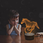 Lampe Cheval Course Dynamique