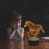 Lampe Cheval Course Dynamique