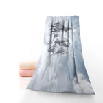 Serviette Personnalisée "belle chevaux"