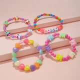 Set Braccialetti Unicorno "Cuori e Orsetti"