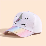 Funkelnde Einhorn-Kappe