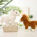 Peluche Cheval de Simulation