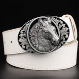Cintura Cavallo "Criniera d'Argento Marrone"