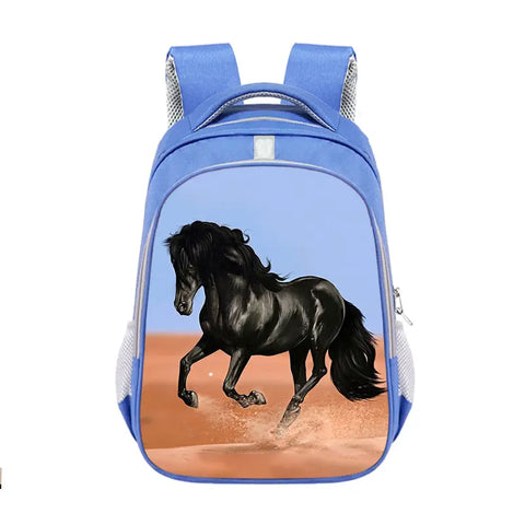 SAC À DOS CHEVAL NOIR AU GALOP