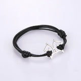 Bracciale Cavallo "Testa Traforata Rosso"