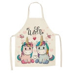 Tablier de Cuisine Licornes "Toi & Moi"