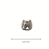Anello Cavallo "Testa Zodiacale"