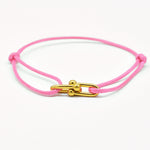 Bracelet Bambou Fer à Cheval Tressé Ajustable