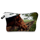 Trousse de Maquillage Cheval "Course Vibrante"