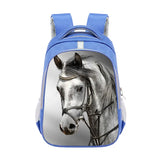 SAC À DOS CHEVAL GRIS
