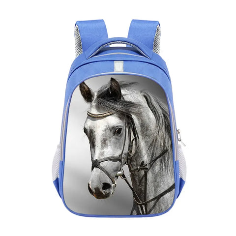 SAC À DOS CHEVAL GRIS
