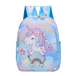 Cartable Licorne Fille Bleu