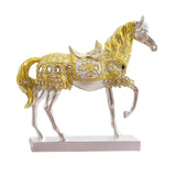 Figurine Cheval Or