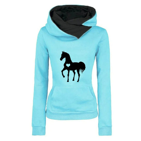 Pull Fille Motif Cheval