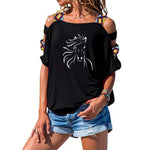 T-Shirt Cheval Fille