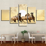 Tableau Peinture sur Toile Cheval