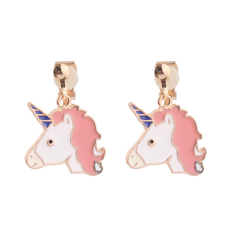 Boucles d'oreilles personnalisable plaqué or licorne | Little Boo Boucles d'oreilles personnalisable plaqué or licorne | Little Boo