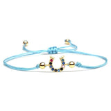 Bracelet Elastique Cheval Bleu