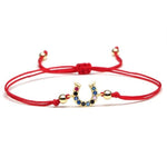 Bracelet Elastique Cheval Rouge