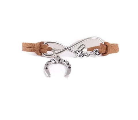 Bracelet Cheval Pour Fille Vimmvid – Cadeau Enfant – Pendentif Cheval – Ajustable – Pour Petite-fille, Nièce, Fan D’équitation