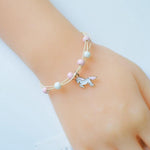 Bracelet Perle Licorne Rose