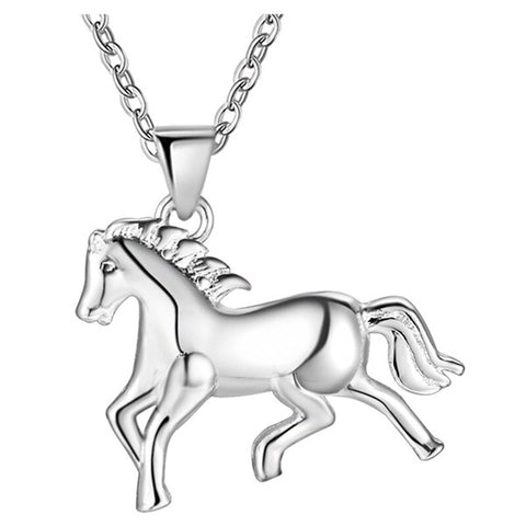 Collier Maille Cheval Argent