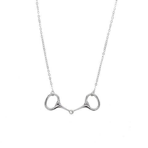 Collier Cheval Mors Argent