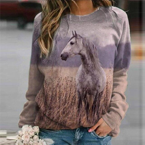 Dresswel Dames paardenbloem sweatshirt lange mouwen paardenbloem print trui herfst winter blouse tops bovenstuk, 3C-geel, L Dresswel Dames paardenbloem sweatshirt lange mouwen paardenbloem print trui herfst winter blouse tops bovenstuk, 3C-geel, L