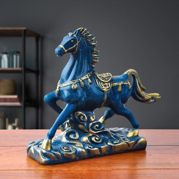 Figurine Tête De Cheval Style Crin De Cheval - Occasion