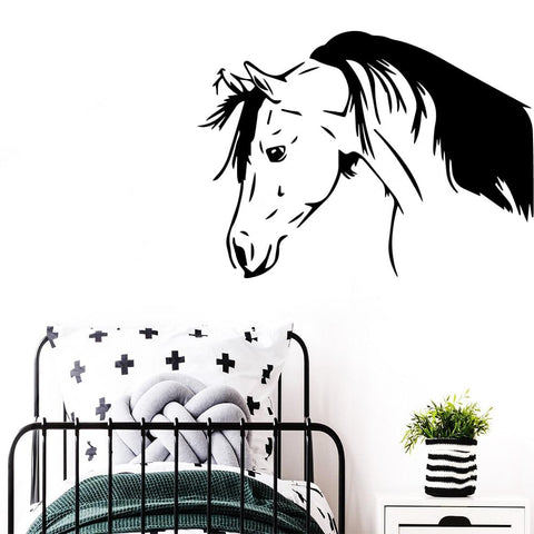 Stickers Muraux Cheval pas cher